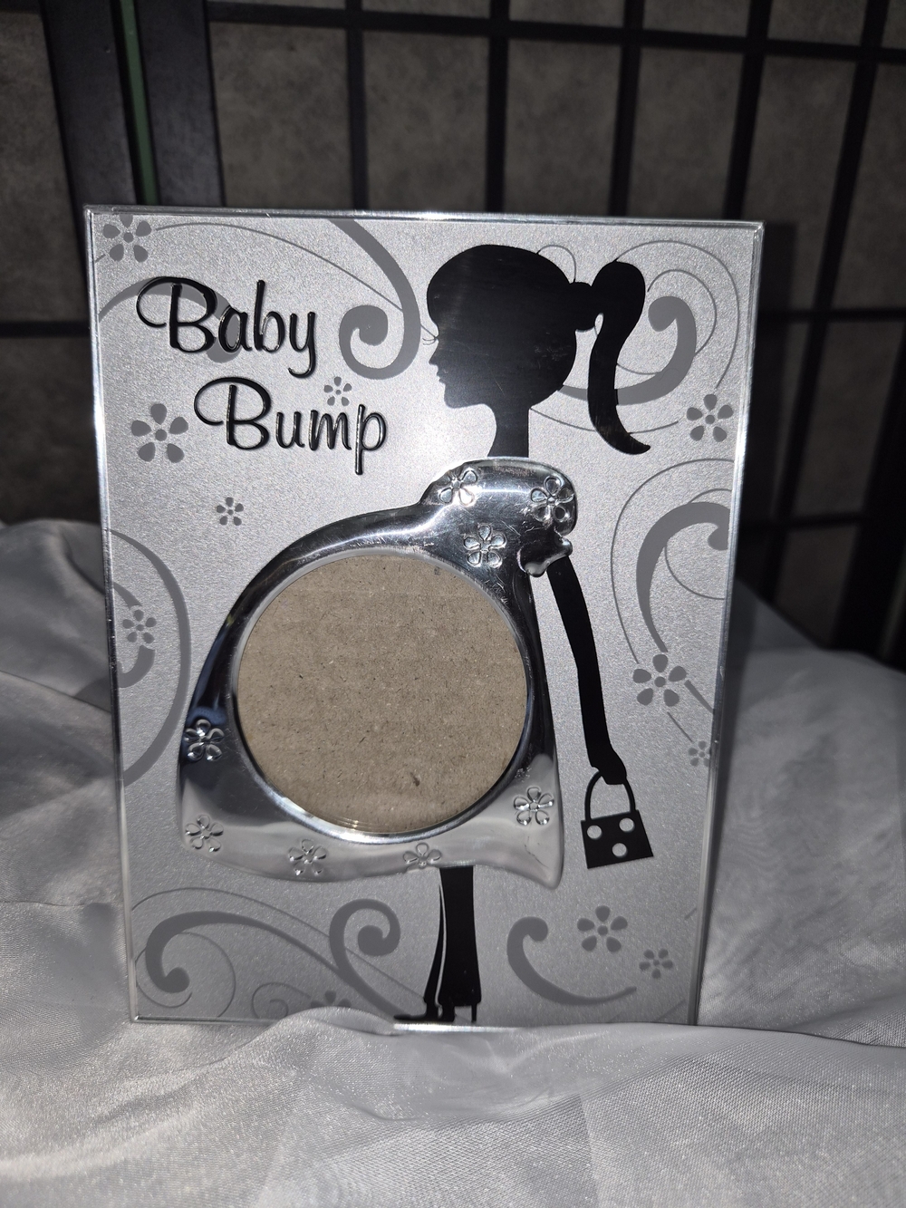 Vintage Malden "Baby Bump" Ultrasound Sonogram Picture Frame
